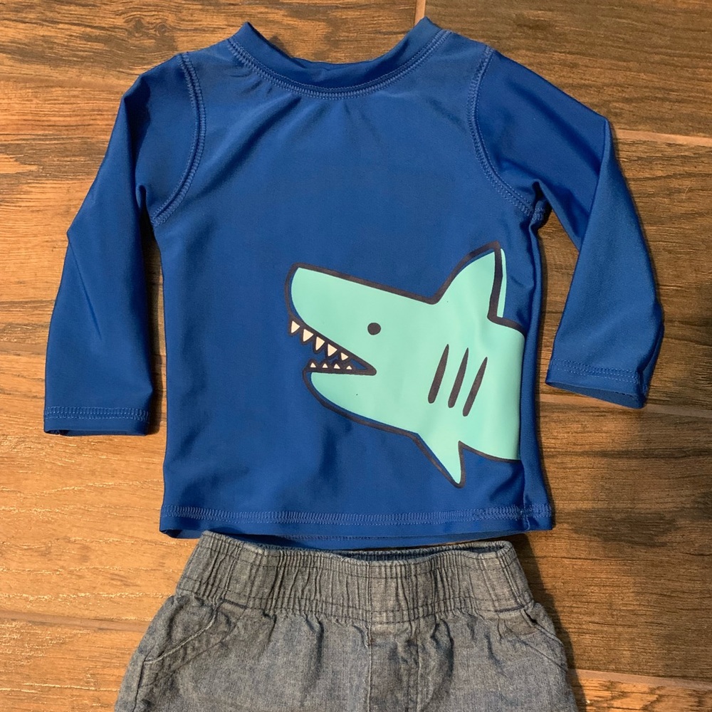 SPF 50 swim shirt